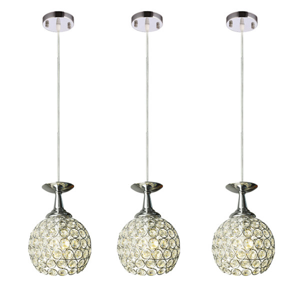 House Of Hampton Terez 3 Lights Ceiling Pendant Lighting Modern Chandelier For Restaurant Bar Kitchen Island Dining Room Wayfair