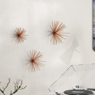 View 3 Piece Decorative Metal Star Wall Decor