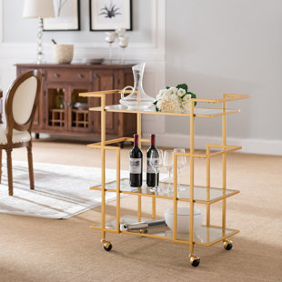 Lebanon Art Deco Bar Cart