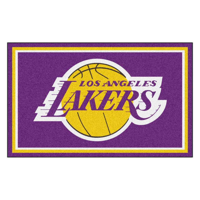 Fanmats Nba Los Angeles Lakers 72 In X 48 In Non Slip Indoor