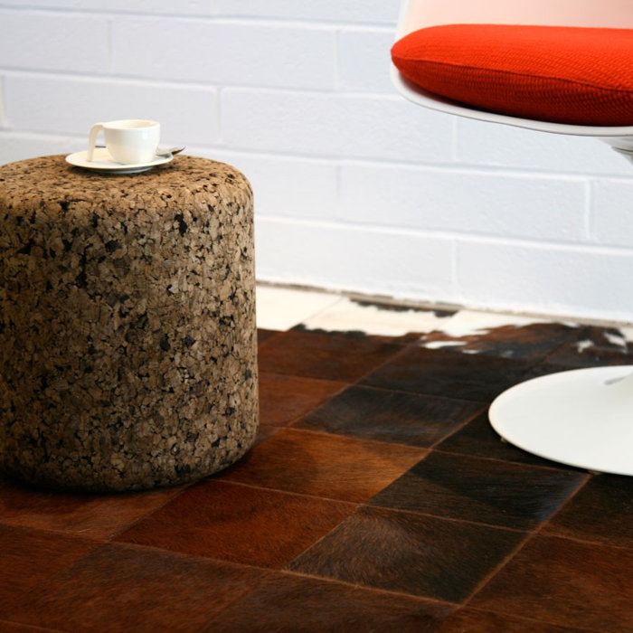 Pure Rugs Patchwork Cowhide Park Corbu Brown Area Rug Wayfair