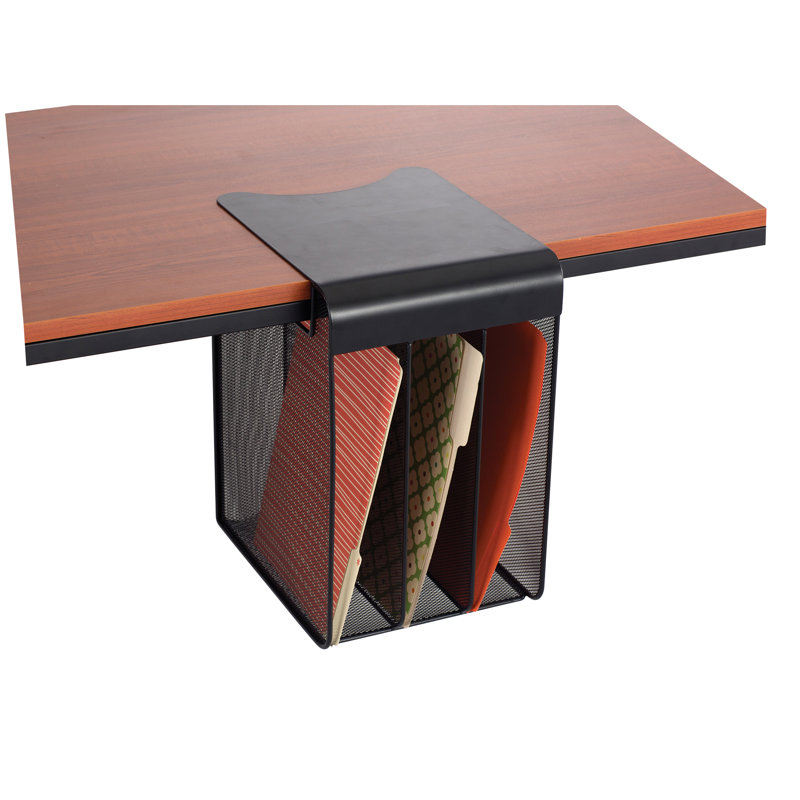 Rebrilliant Mesh Solid Top Vertical Hanging File Folder Sorter