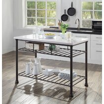 Stone Top Kitchen Islands Carts You Ll Love In 2021 Wayfair