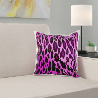 House Of Hampton Xzavier Animal Print Throw Pillow Wayfair