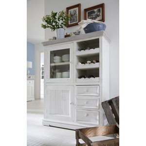Geschirrschrank Opia aus Massivholz von Home & H..