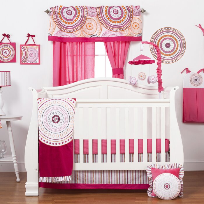 7 piece crib bedding set