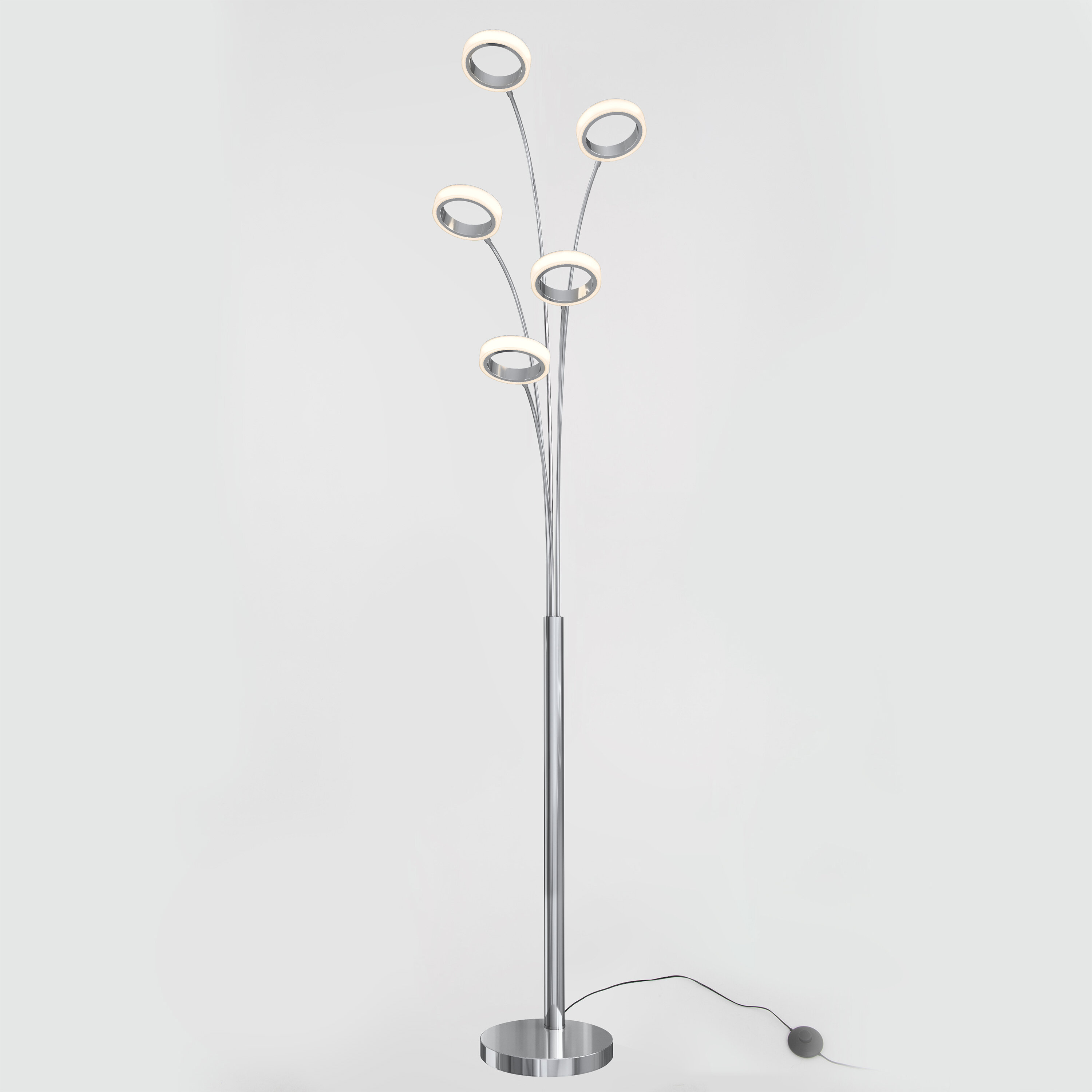 austin floor lamp chrome