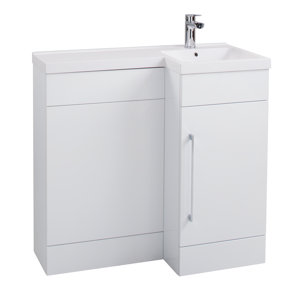 Badezimmer-Set Compact L Shaped Right Hand von C..