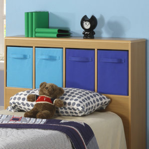 Bancroft Twin Bookcase Headboard by Harriet Bee