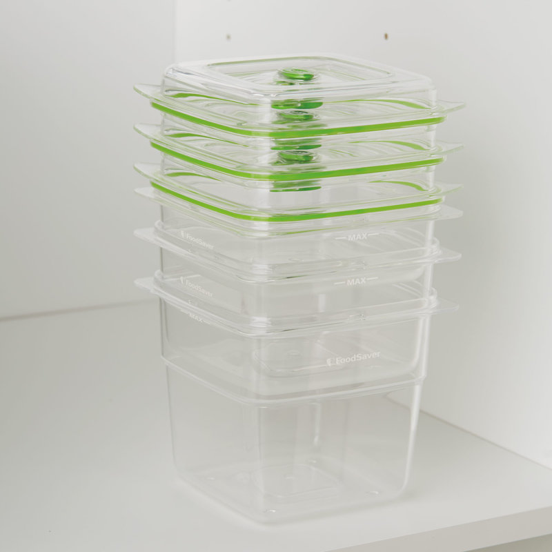 Foodsaver Fresh Vacuum Seal 3 Container Food Storage Set Reviews Wayfair