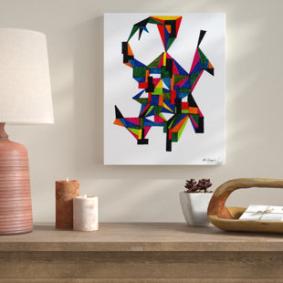 Three Dimensional Wall Art Wayfair Three Dimensional Painting Print On Wred Canvas