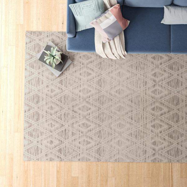 Foundstone Jon Geometric Handmade Flatweave Wool Light Brown Ivory Area Rug Reviews Wayfair