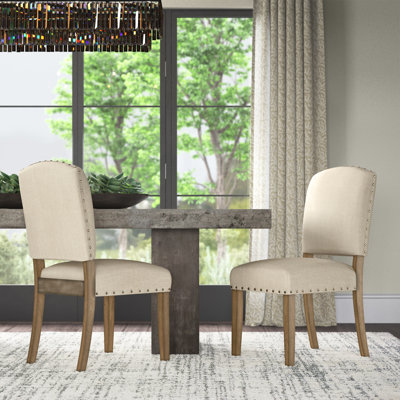 Aldrina Linen Side Chair