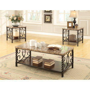 wrought iron coffee table sets you'll love | wayfair wrought iron coffee table sets you'll love | wayfair