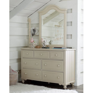 108 Kids Dressers Chests Wayfair Otto 7 Drawer Dresser With Mirror