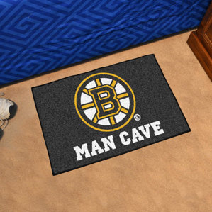 Boston Bruins Rug Wayfair Nhl Boston Bruins Man Cave Starter