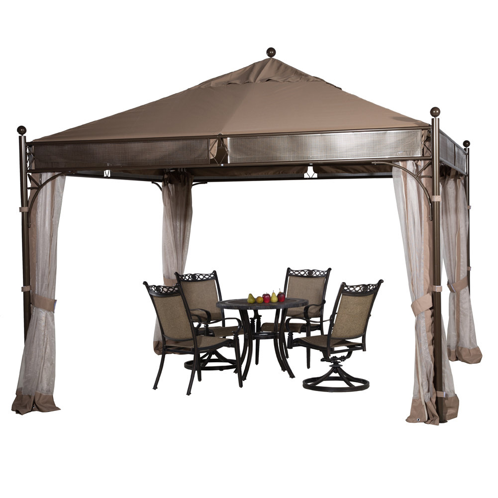 Abba Patio 12 Ft. W x 12 Ft. D Metal Portable Gazebo Wayfair