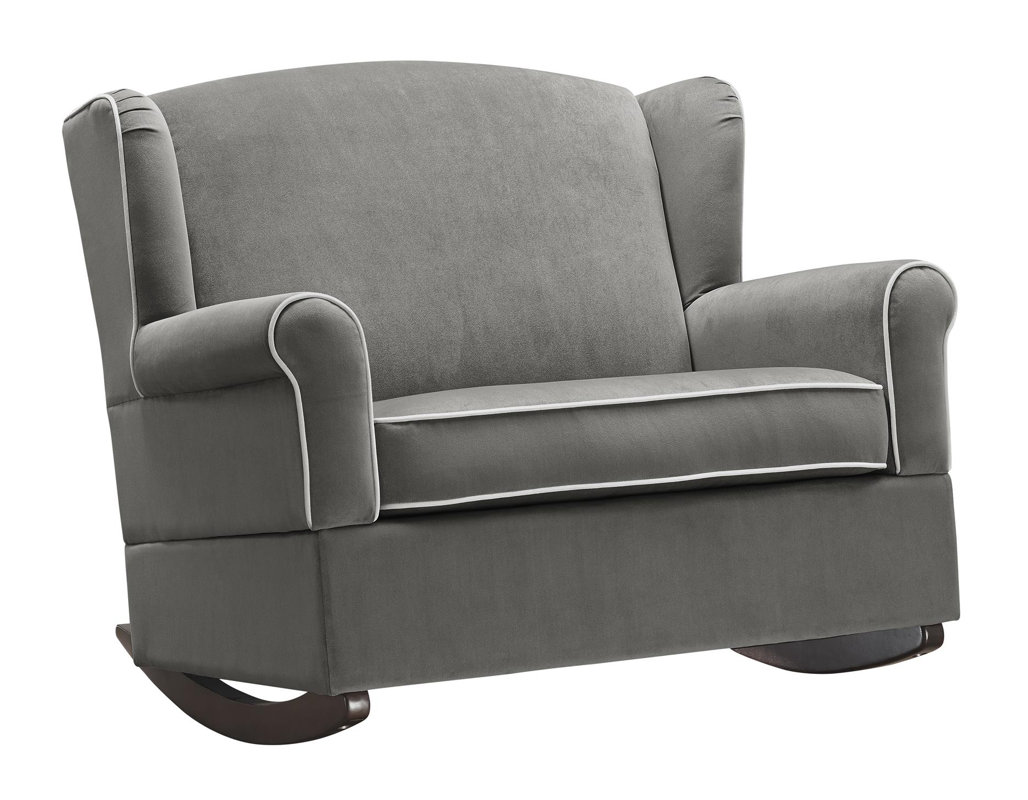 harriet bee abril wingback chair & half rocker & reviews | wayfair harriet bee abril wingback chair & half rocker & reviews | wayfair