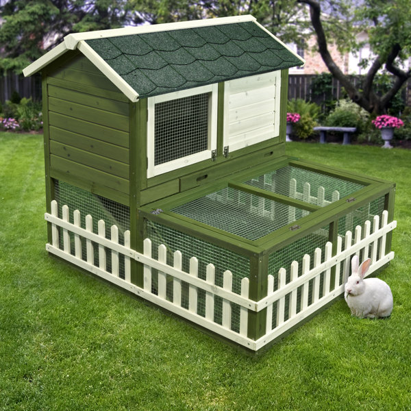 Ware Manufacturing Rabbit Ranch Hutch and Pen Combo Wayfair