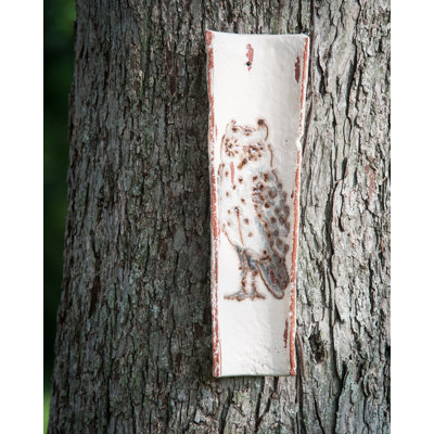 Décoration murale de jardin toit tuile