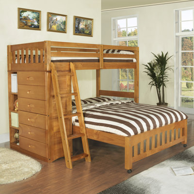 Bunk & Loft Beds You'll Love | Wayfair.ca Bunk & Loft Beds You'll Love | Wayfair.ca - Kaitlyn L-Shaped Twin over Full Bunk Bed