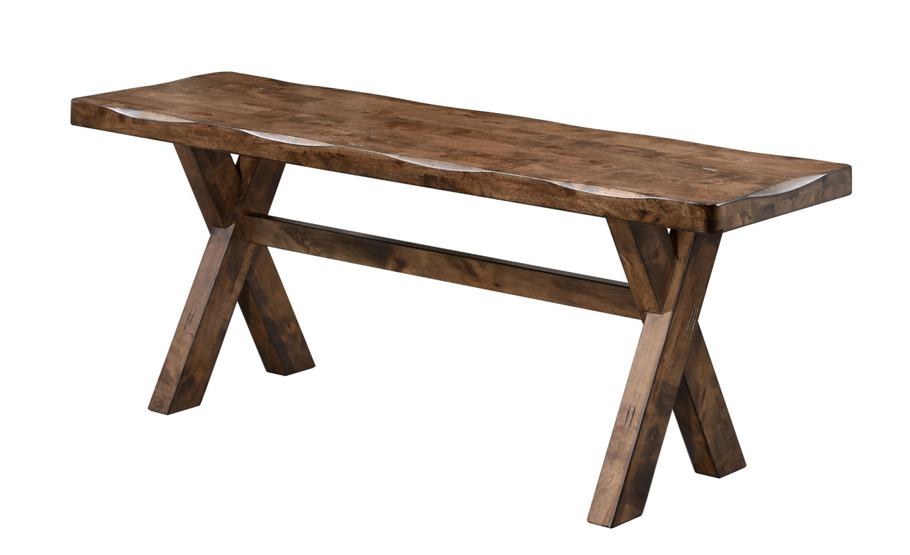 Loon Peak Orland Wood Dining Bench Reviews Wayfair - Defaultname loon peak orland wood dining bench reviews wayfair - defaultname