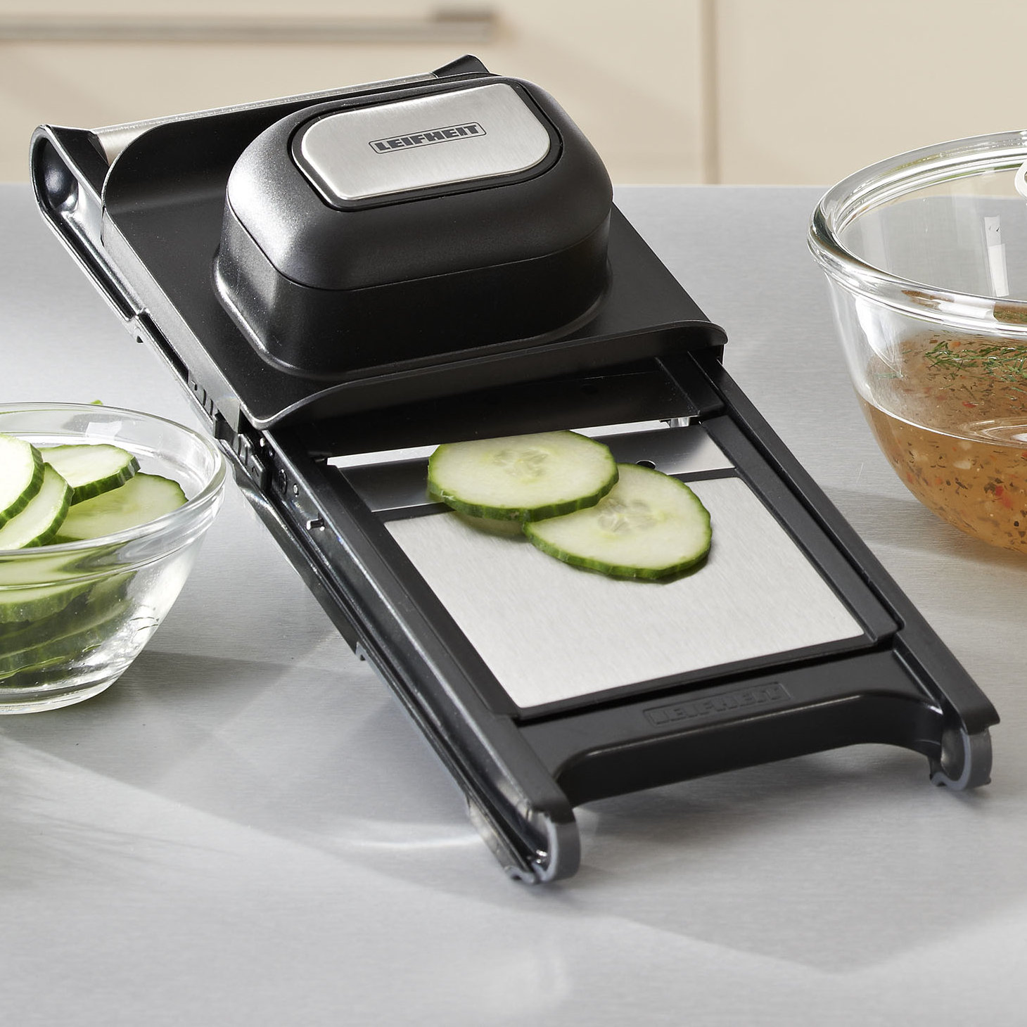 Uncategorized Mandolin Kitchen Appliance leifheit premium mandolin slicer with finger guard reviews wayfair guard