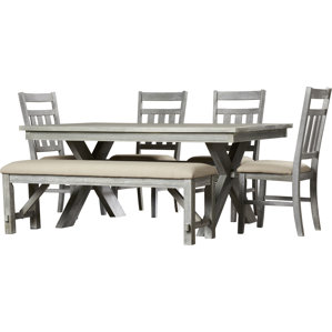bench kitchen & dining room sets you'll love | wayfair bench kitchen & dining room sets you'll love | wayfair