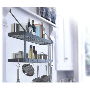 Black Pot Racks You'll Love | Wayfair