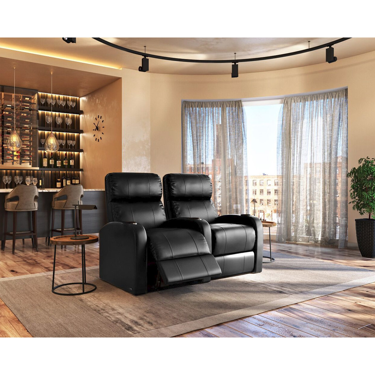 OctaneSeating Diesel XS950 Home Theater Recliner (Row of 2) & Reviews