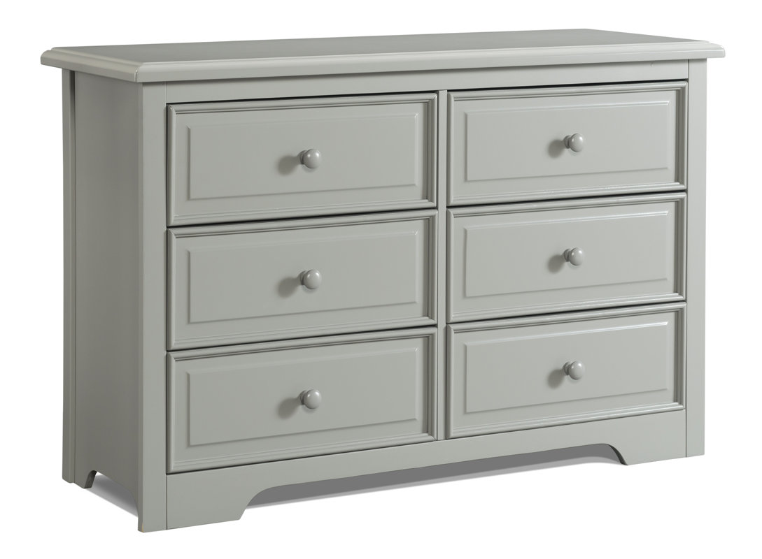 Graco Pebble Gray Dressers Wayfair Brooklyn 6 Drawer Double Dresser