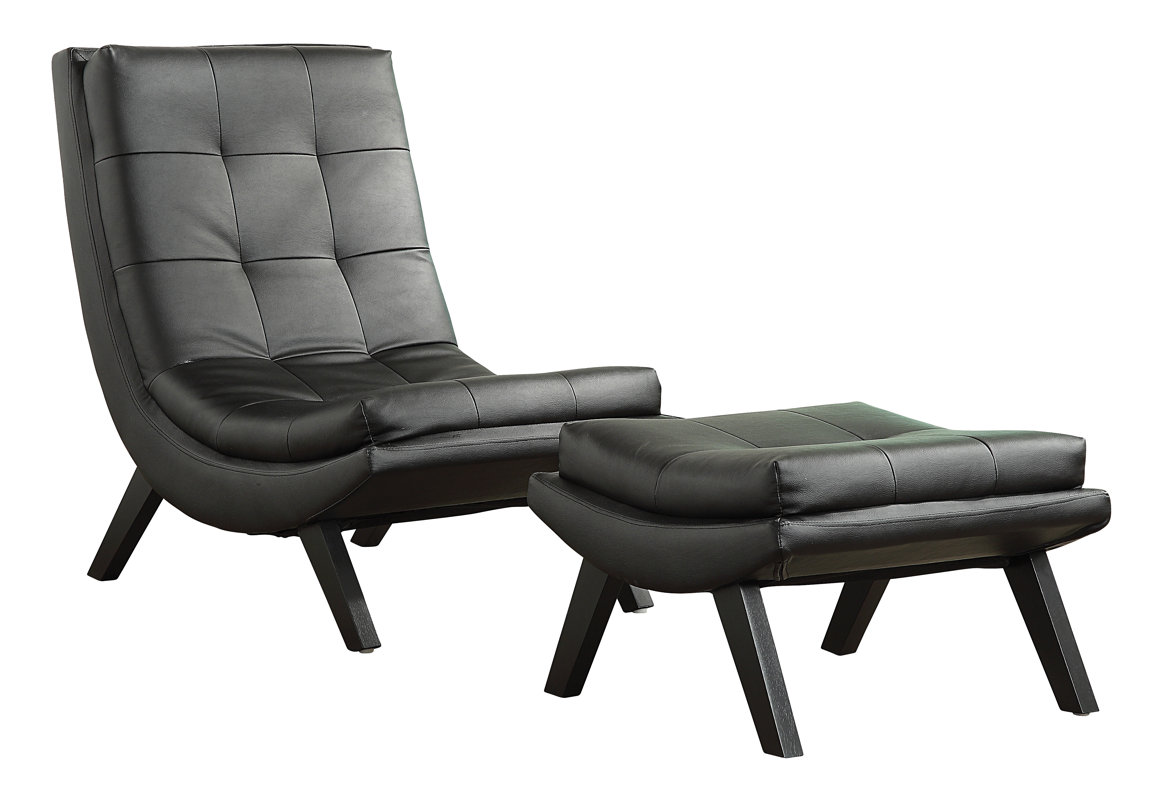 Modern Lounge Chairs Allmodern - Petunia Lounge Chair And Ottoman Set modern lounge chairs allmodern - petunia lounge chair and ottoman set