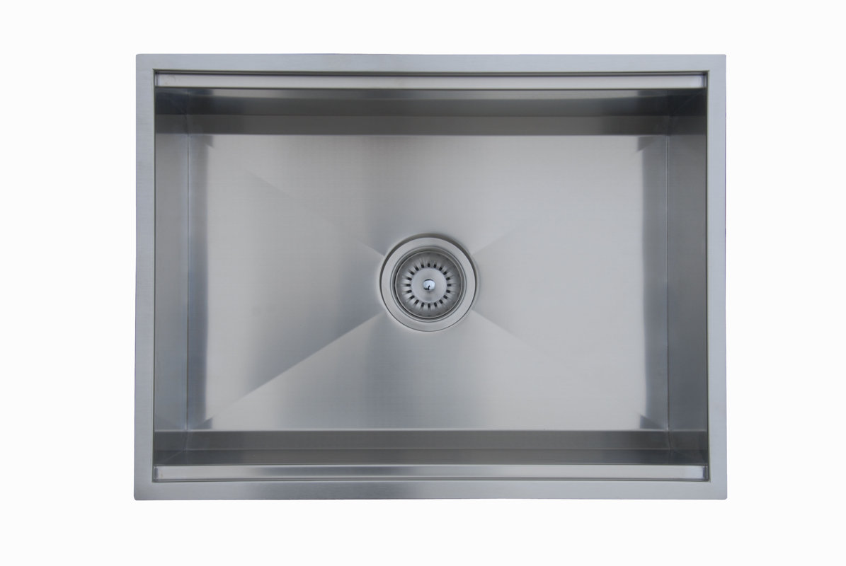 Ukinox X Zero Radius Single Bowl Kitchen Sink - Defaultname ukinox x zero radius single bowl kitchen sink - defaultname