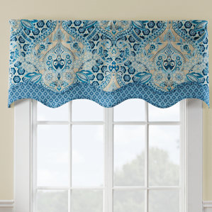 waverly valances & kitchen curtains you'll love | wayfair waverly valances & kitchen curtains you'll love | wayfair