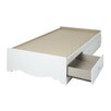 South Shore Litchi Twin Mate's Bed With Storage & Reviews 