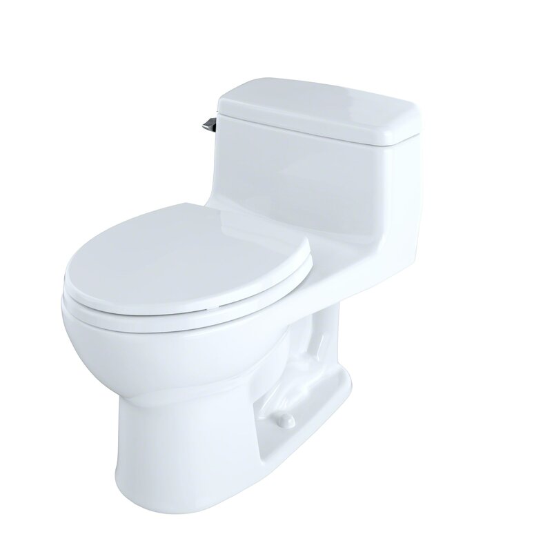 Toto Supreme Eco GPF Round One Piece Toilet Reviews Wayfair