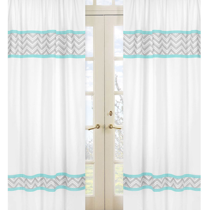 Sweet Jojo Designs Zig Zag Curtain Panels & Reviews Wayfair