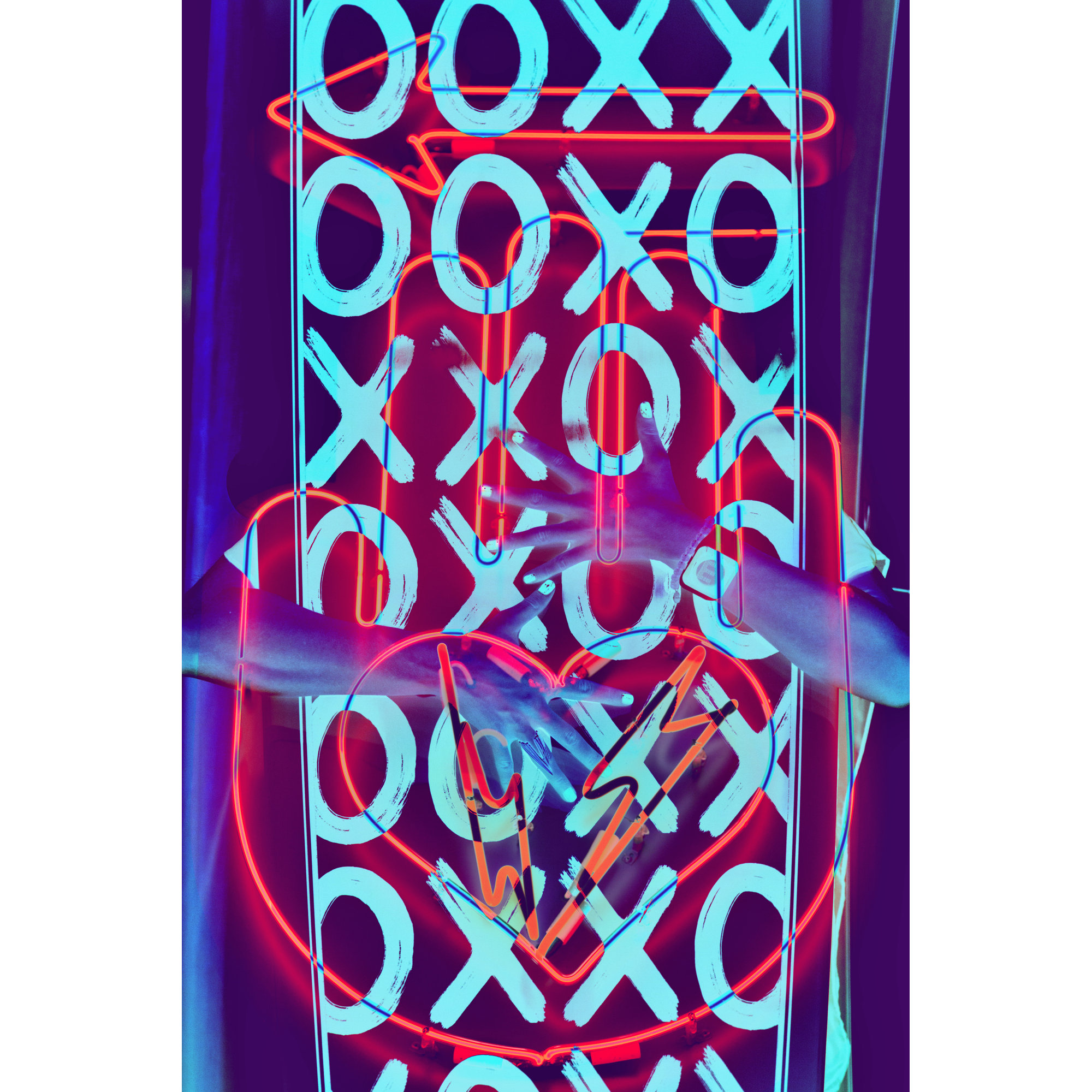 XOXO Graphic Art on Canvas & Reviews AllModern