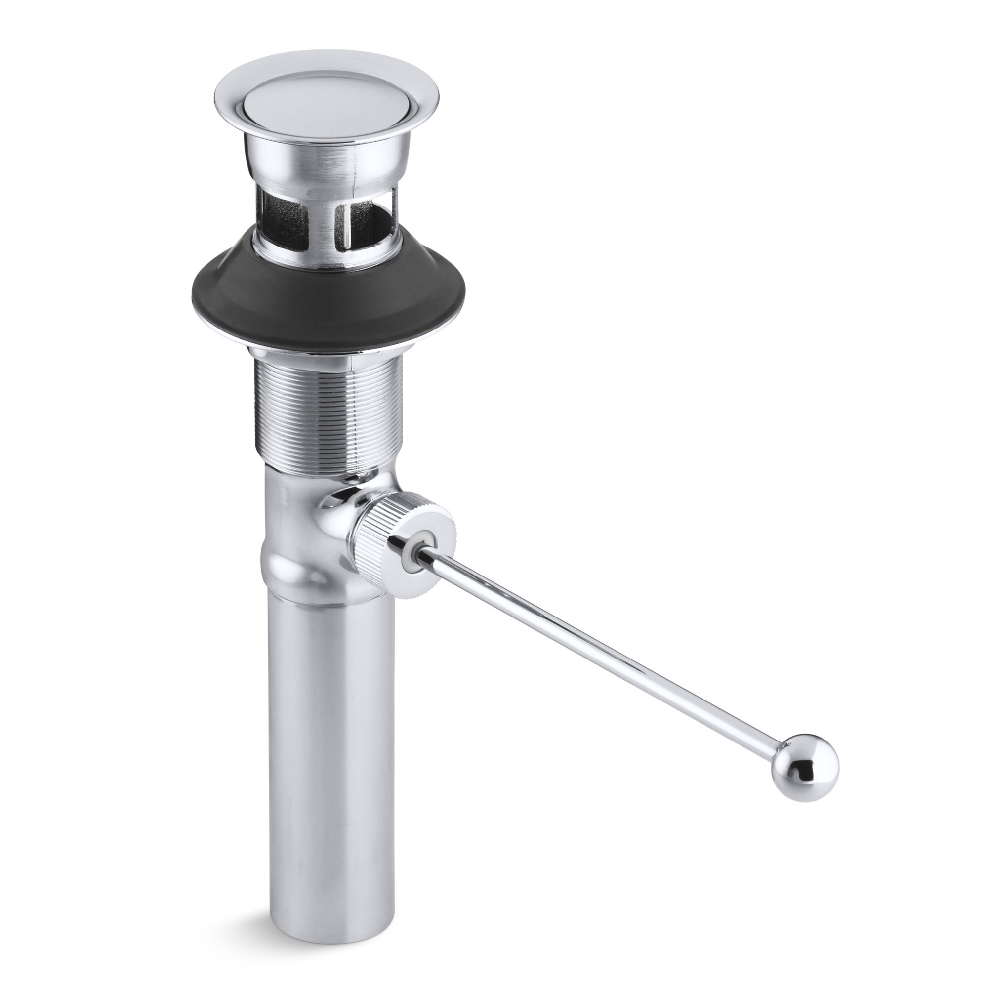 Kohler Premier Exposed 2 13 Pop Up Bathroom Sink Drain With Premier Exposed 2 13 Pop Up Bathroom Sink Drain With Overflow