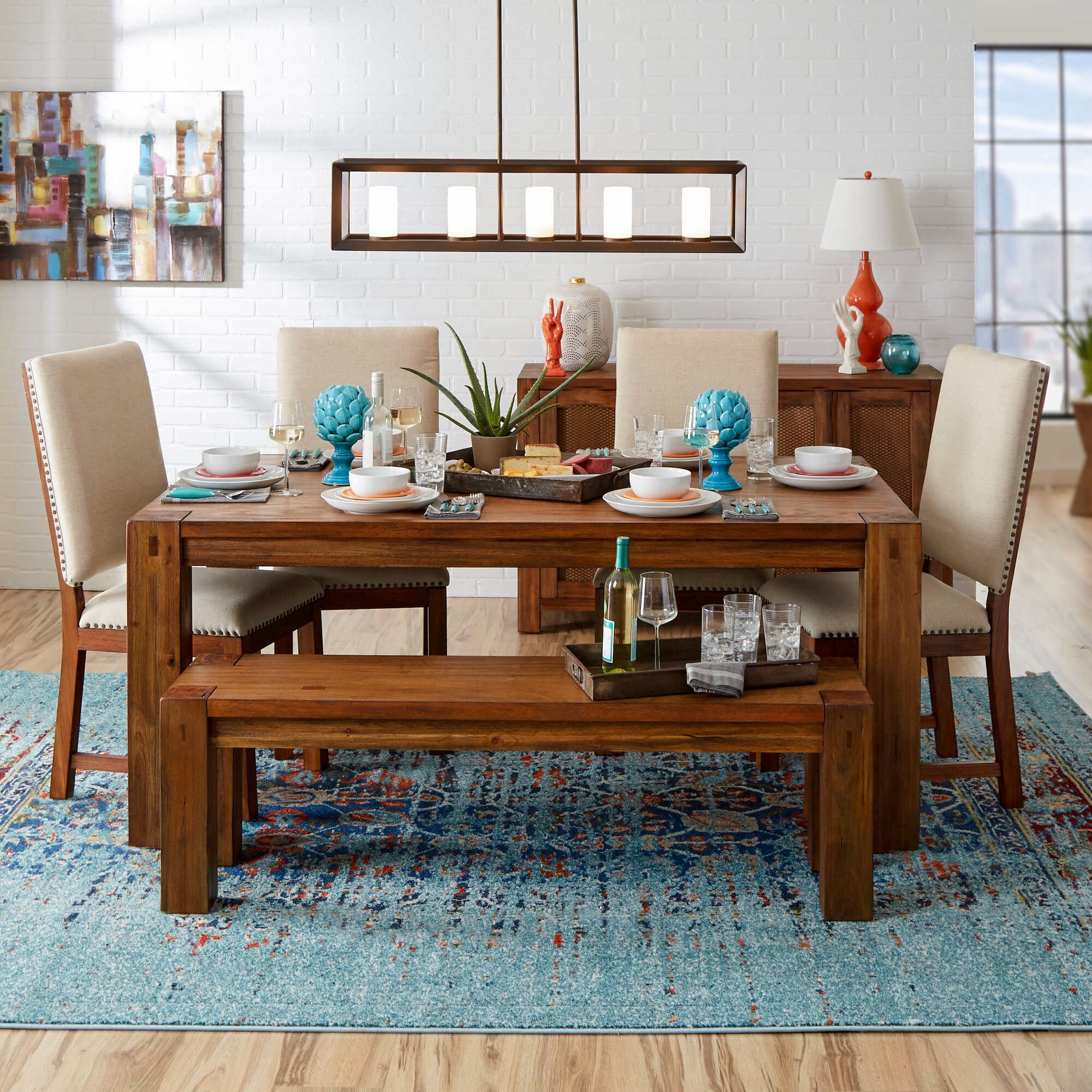 Artemis Blue Area Rug & Reviews