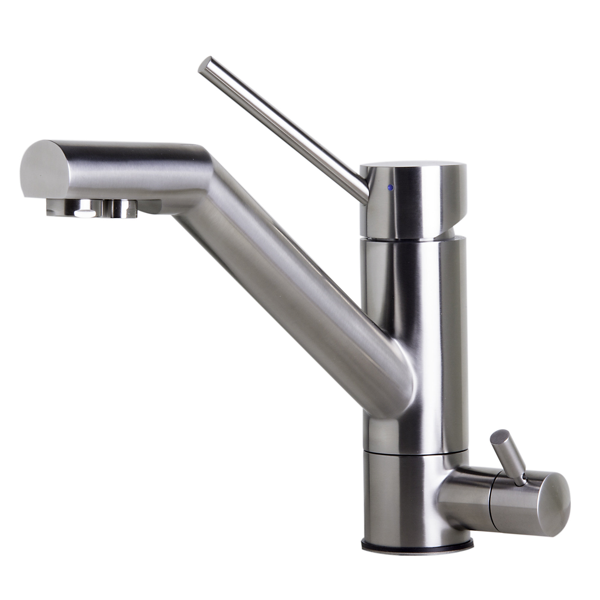 Alfi Brand Single Handle Single Hole Kitchen Faucet with Built