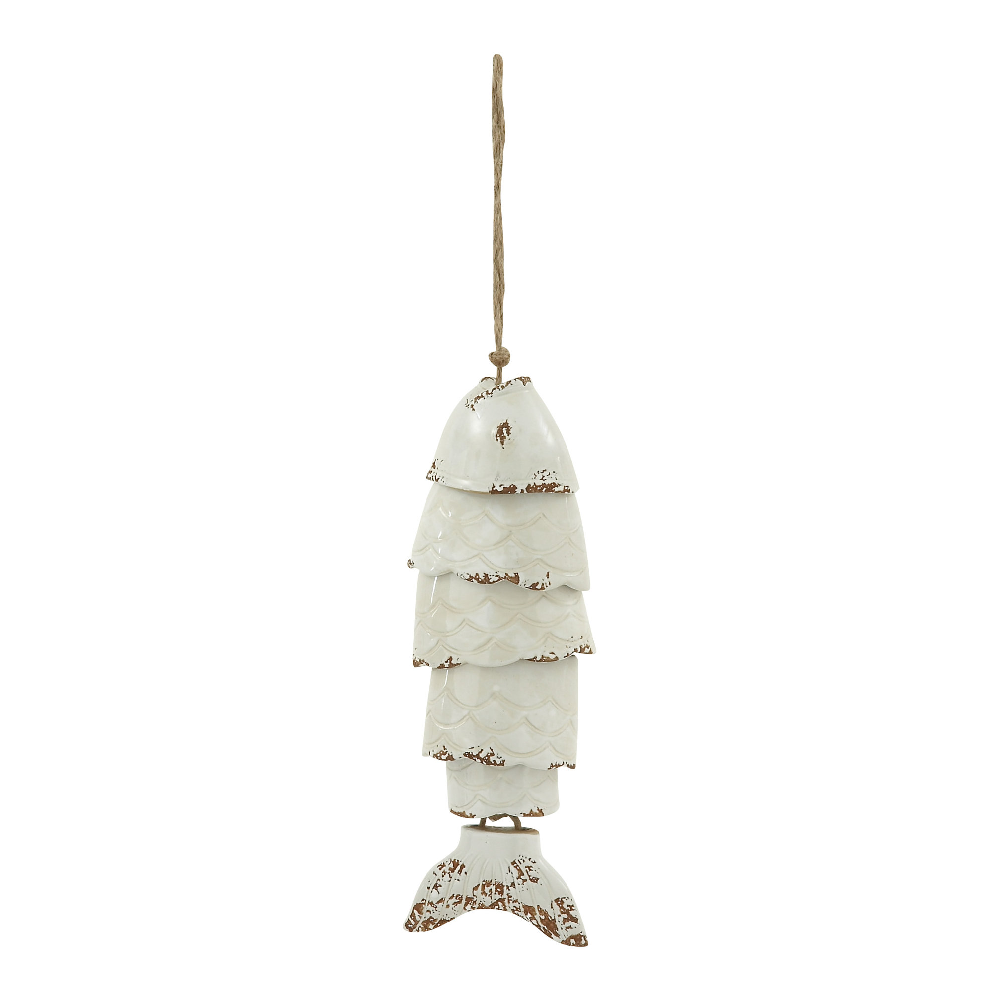 Woodland Imports Fish Wind Chime Reviews Wayfair Fish Wind Chime Magnifying Glass