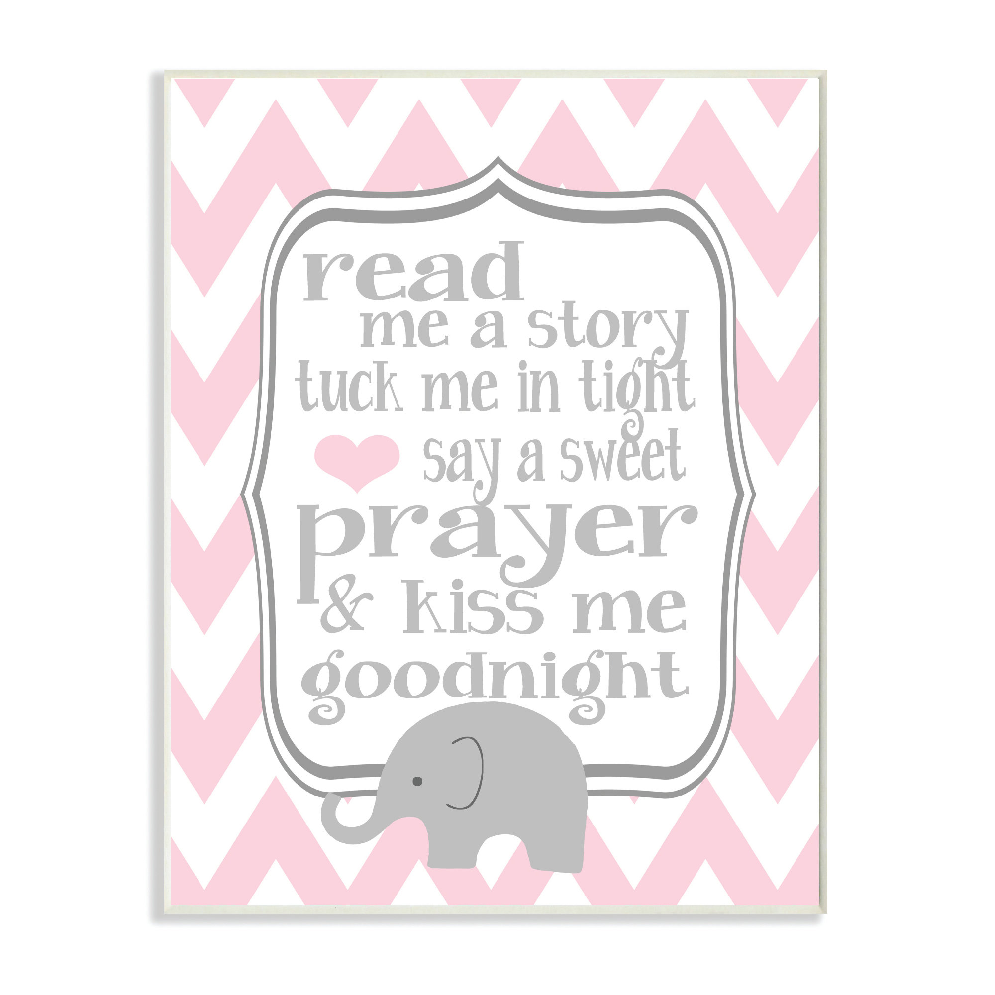 Stupell Industries The Kids Room Read Me A Story Elephant Wall The Kids Room Read Me A Story Elephant Wall Plaque