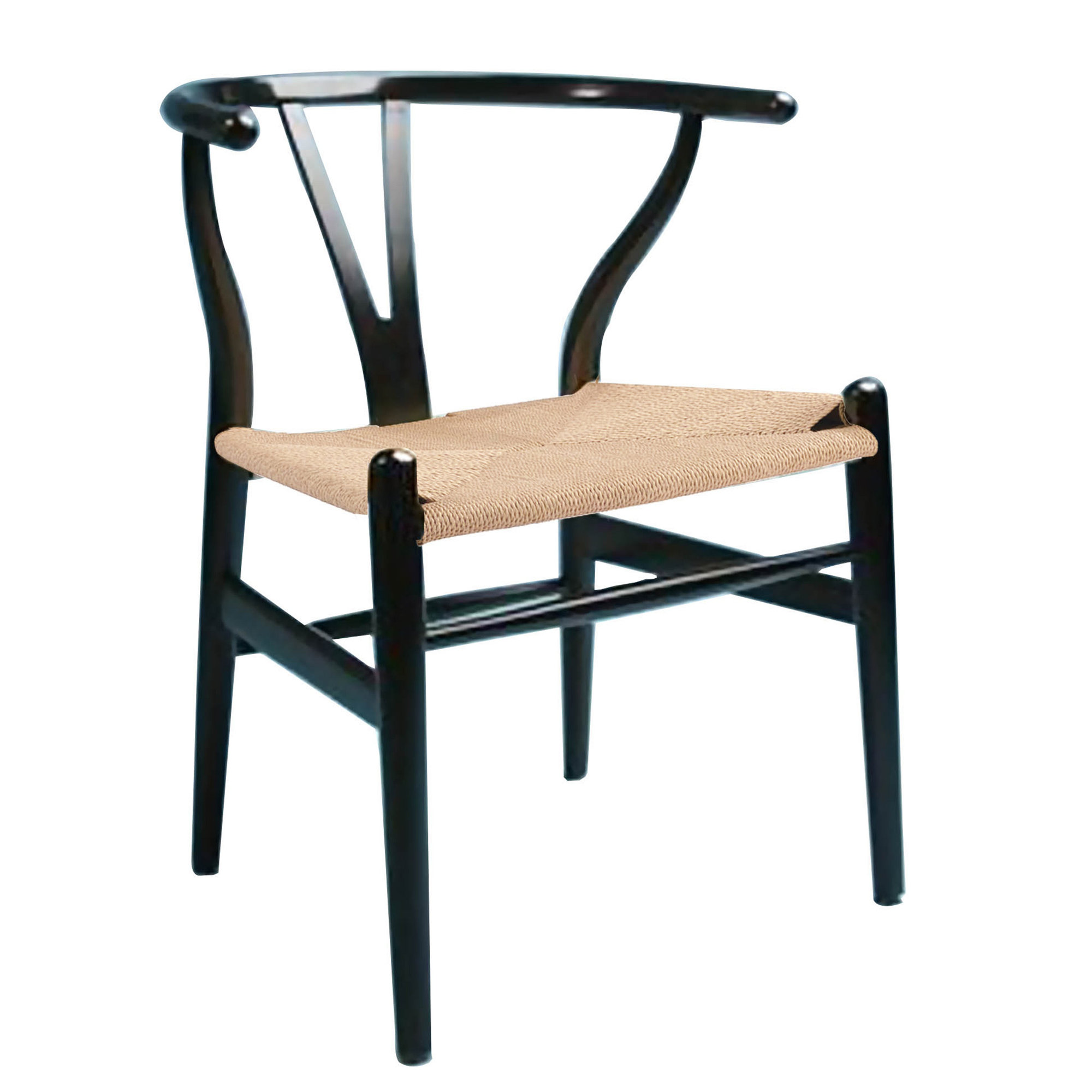 dCOR design The Wishbone Solid Wood Dining Chair & Reviews Wayfair