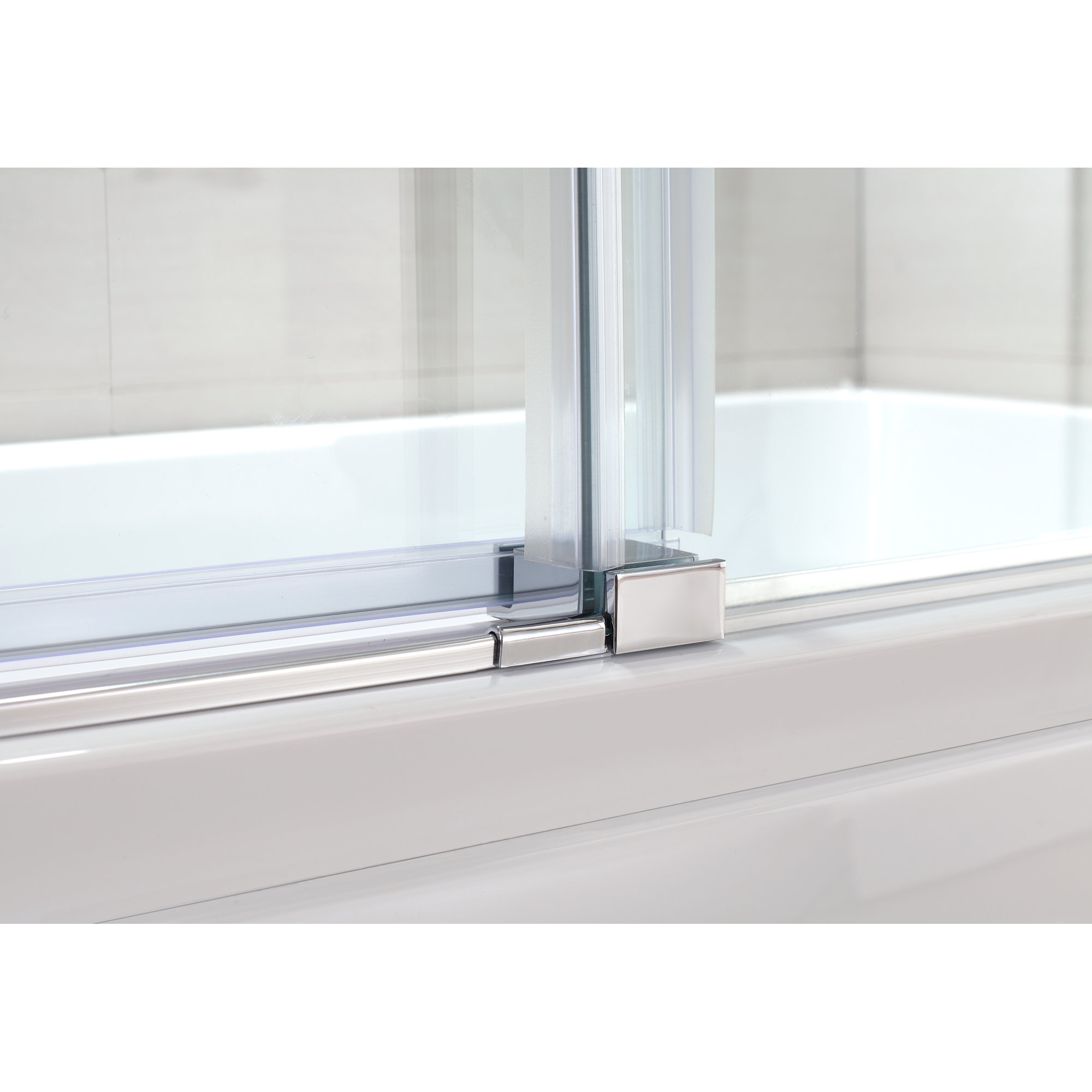 Ove Decors Sierra 59" x 59" Single Sliding Tub Door & Reviews Wayfair