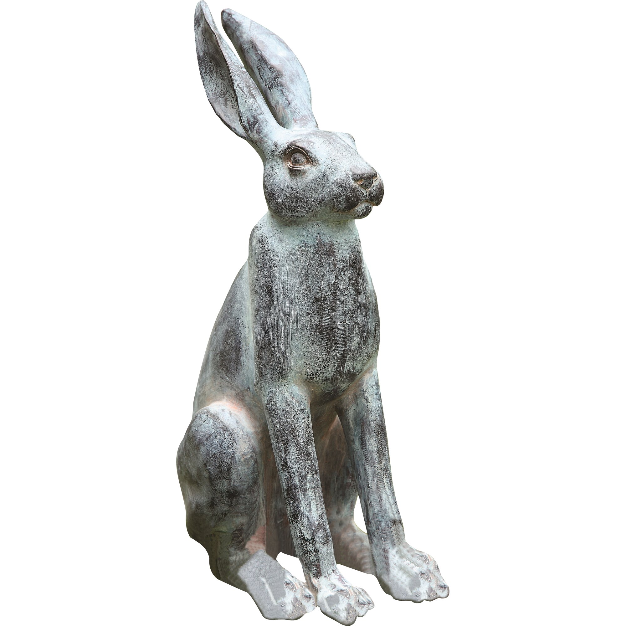 resin rabbit statue