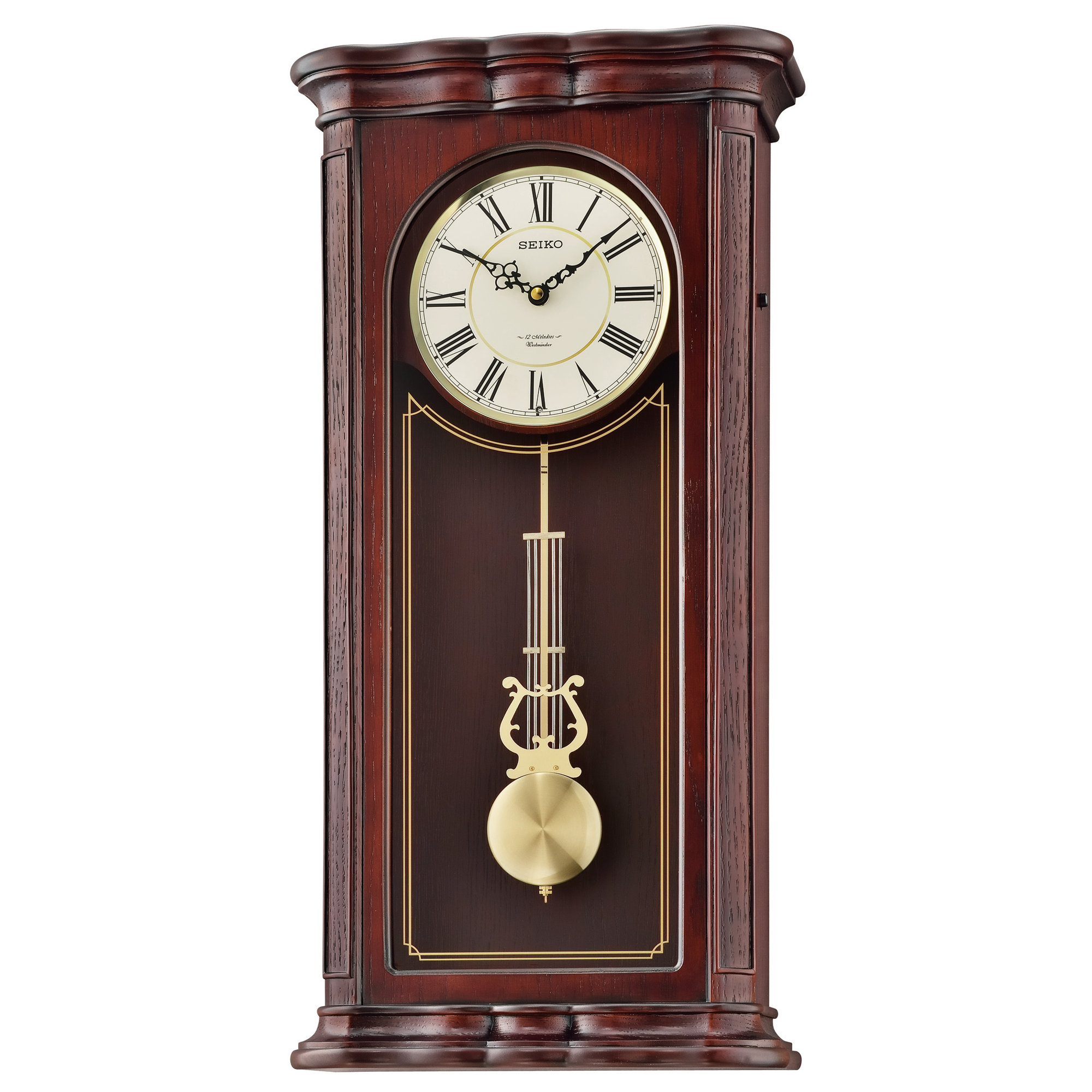 Seiko Bozorth Traditional Musical Pendulum Wall Clock & Reviews Wayfair