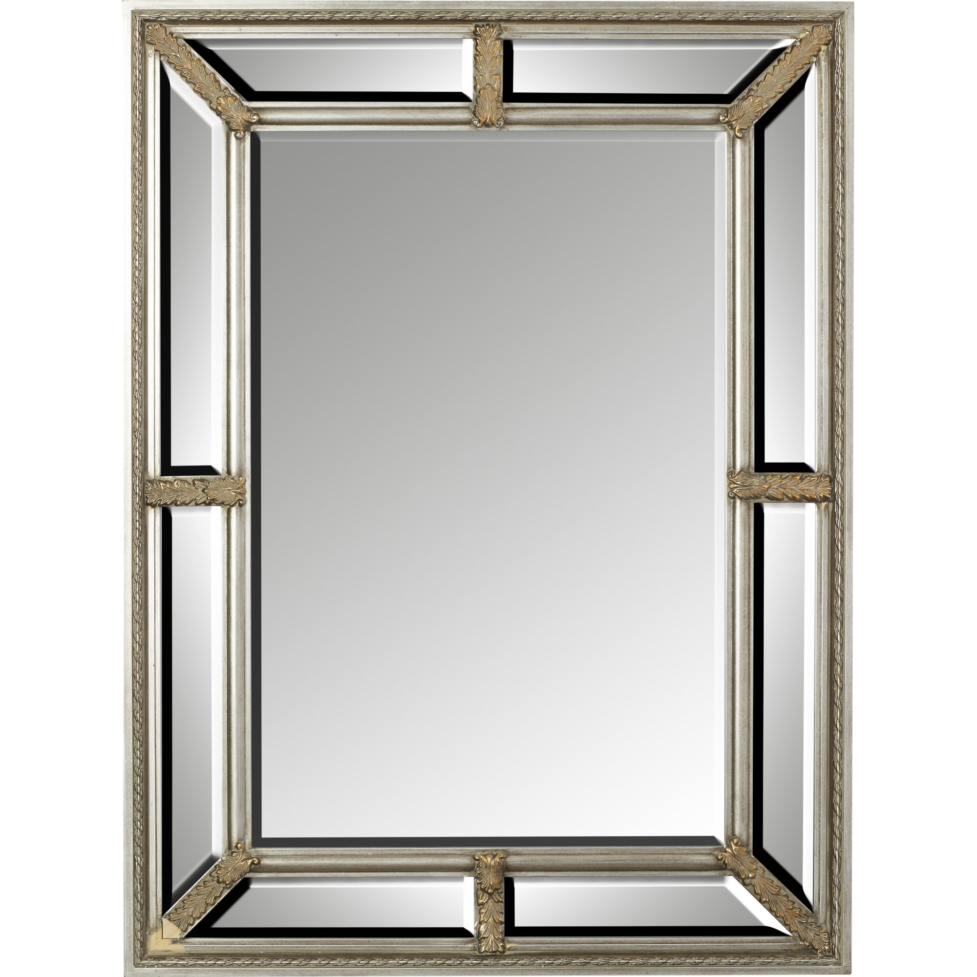 Mia Rectangle Oversized Wall Mirror & Reviews Joss & Main