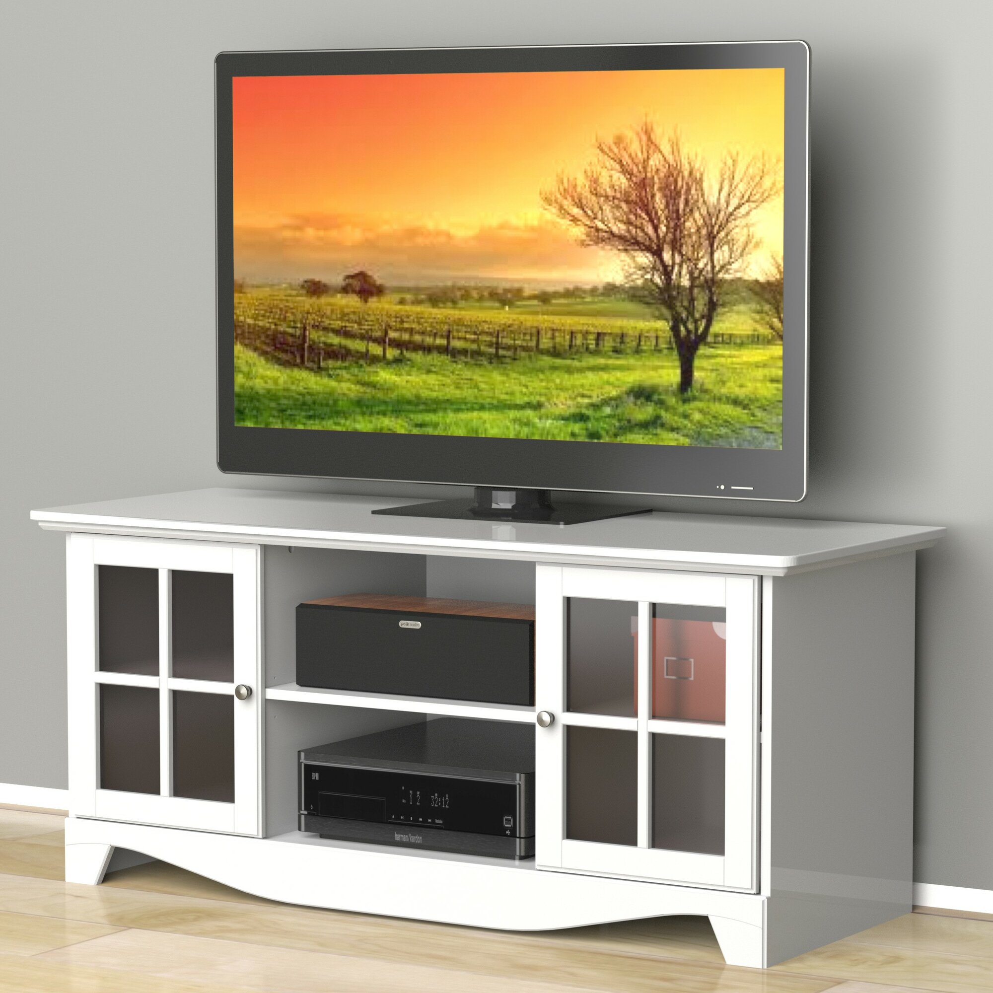 Beachcrest Home Somerset 56'' TV Stand & Reviews Wayfair