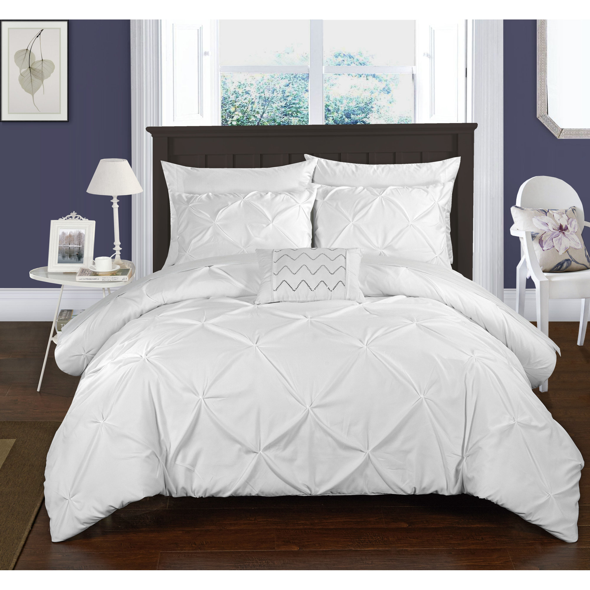 House Of Hampton Alaina Duvet Cover Set Reviews Wayfair Alaina Duvet Cover Set